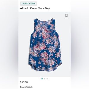 Daniel Rainn Sleeveless top